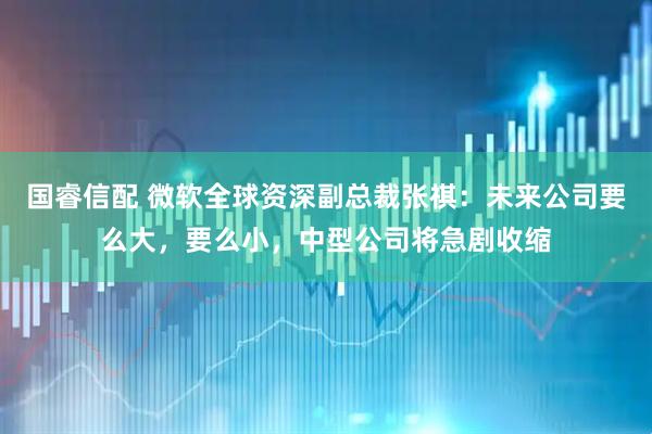 国睿信配 微软全球资深副总裁张祺：未来公司要么大，要么小，中型公司将急剧收缩