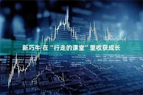 新巧牛 在“行走的课堂”里收获成长